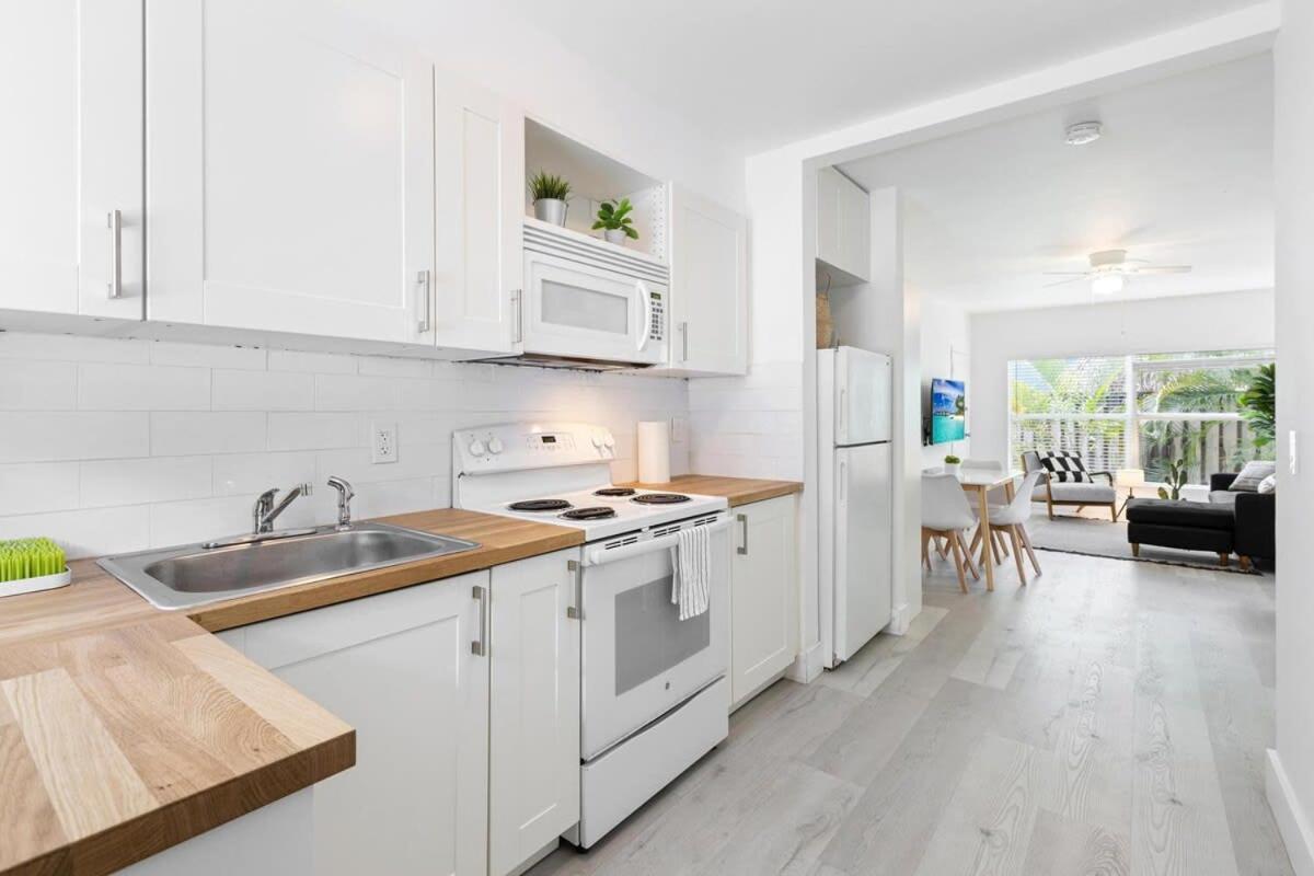 Charming 2 Bedroom Apartment In Victoria Park Fort Lauderdale Ngoại thất bức ảnh